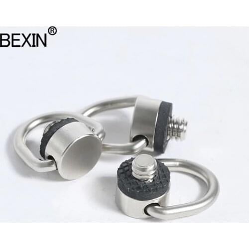 Dslr 1/4 strap screw d ring camera screw mount 1/4 inch quick release plate screw adapter for the camera photography accessories