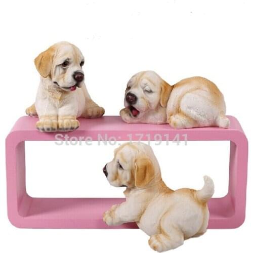 Creative Decoration Dog Animal Silicone Mould Tasted Resin Moulds Cute Puppy Animal Silicone Molds