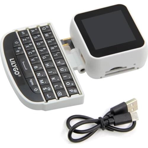 LILYGO® TTGO T-Watch Keyboard ESP32 Main Chip Programmable Watch Hardware And MINI Expansion Keyboard