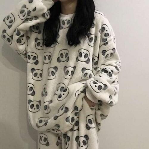 MJARTORIA Women's Flannel Pajamas China