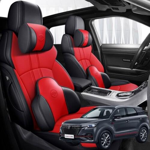 NAPPA Leather 5 seats Car seat covers For changan cs55 2018 2019 2020 accessories