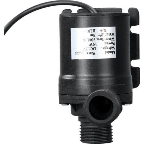 DC12V Lift 5M 800L/H Solar Brushless Motor Water Circulation Water Pump Ceramic Shaft Ultra Quiet Submersibles Water Pumps