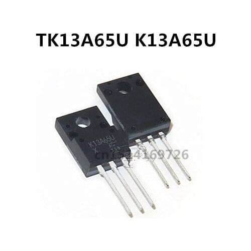 Original 5PCS/ TK13A65U K13A65U TO-220F 650V 13A