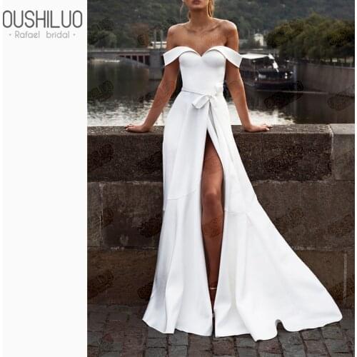 Женские платья с открытыми плечами OUSHILUO China At AliExpress