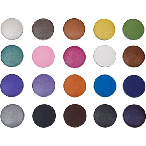 19 Colors Optional Monochrome Eyeshadow Palette Colorful Glitter Eye Shadow Pearlescent Matte Easy To Color Cosmetics for Eye