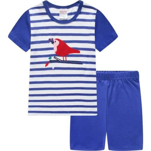 Kids Pajamas Children Sleepwear Baby Homewear Sets Boys Girls Cartoon Pyjamas Pijamas Cotton Nightwear Clothes Kids Clothing