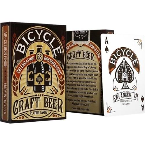 Bicycle Craft Beer Deck Playing Cards USPCC Collectable Poker Magic Card Games Magic Tricks Props for Magician