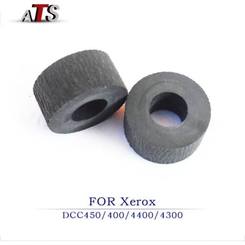 2set/lot paper pickup rubber For Xerox DCC 450 400 4400 4300 compatible Copier spare parts DCC450 DCC400 DCC4400 DCC4300