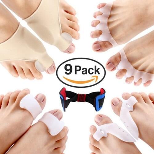 Toe Separators Straighteners Spacers Hallux Valgus Corrector Thumb Toes Corrector Great For Pedicure Bunion Foot Care