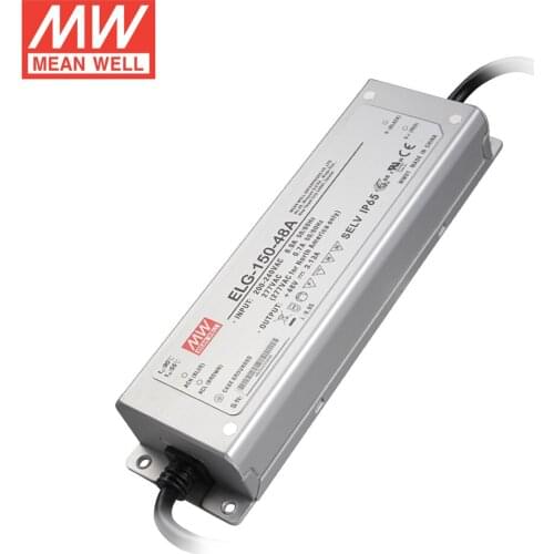 Taiwan Mean Well switch Power Supply ELG-150-48A 150W 24v-48V waterproof LED 3.13A glue