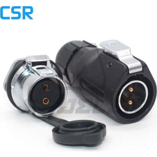 XHP20 , 2pin waterproof connector male and female, IP67 Outdoor waterproof connector plug and sock, LED power cable connector