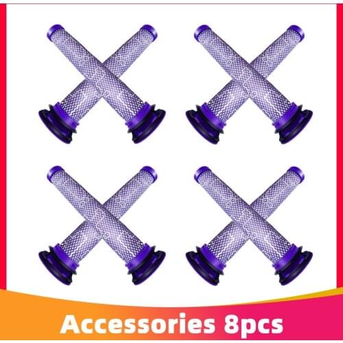 Best Pre-Filter HEPA Filter kit for Dyson V6 V7 V8 Absolute Cordless Stick Vacuum Cleaner Replaces Part 965661-01 966741-01