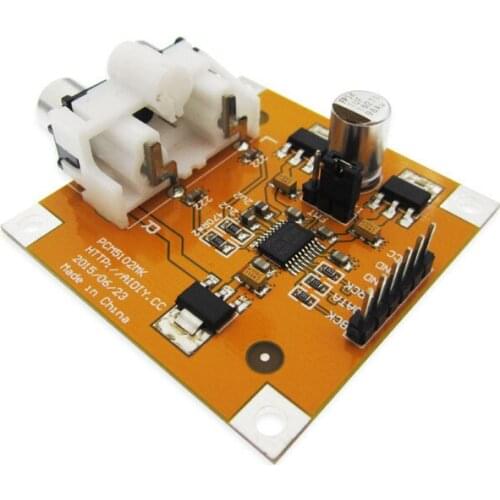 1pcs/lot PCM5102 DAC Decoder I2S Player Assembled Board 32Bit 384K Beyond ES9023 PCM1794 compatible Raspberry Pi
