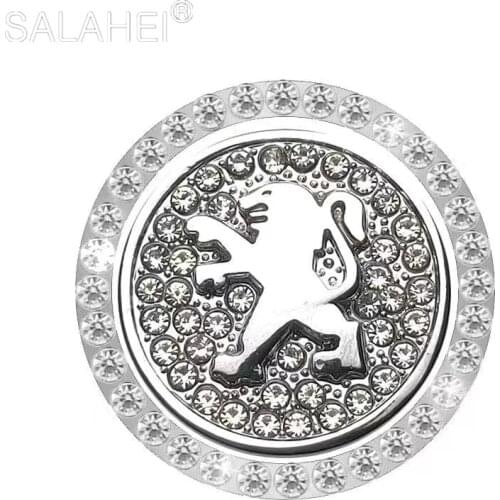 1X One-click Start Button Sticker Decoration For Peugeot GT 206 207 208 301 307 308 407 507 508 408 308 406 2008 5008 3008 4008