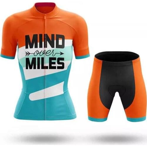 2021 Summer Woman Cycling Jersey Set MTB Road Bicycle Clothing Breathable Mountain Bike Clothes Quick-Dry Cycling Set Ropa Mujer