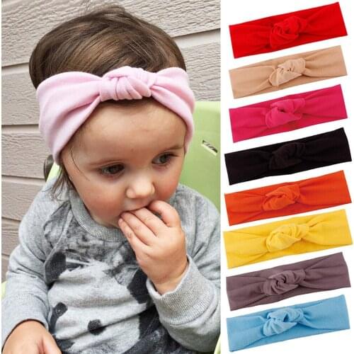 300pcs/lot child knitted knot Headband Turban /kid headband
