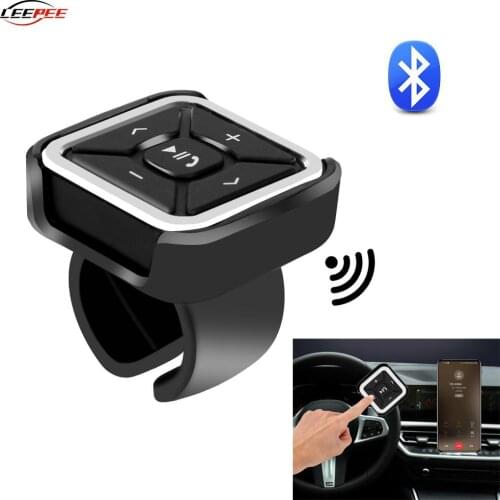 Car Bluetooth Steering Wheel Control Wireless for Radio MP3 DVD Player Phones Hands Free Call Motorcycle Bike Auto Accessories