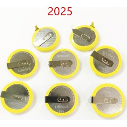 Car key Recharged battery LIR2032 LIR 2032 LIR 2025 LIR2025 model for BMW car key remote control battery