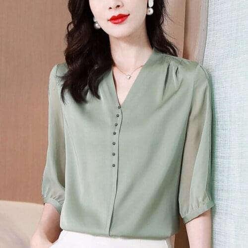 Womens Summer Shirts AXIUii NADRiDA China