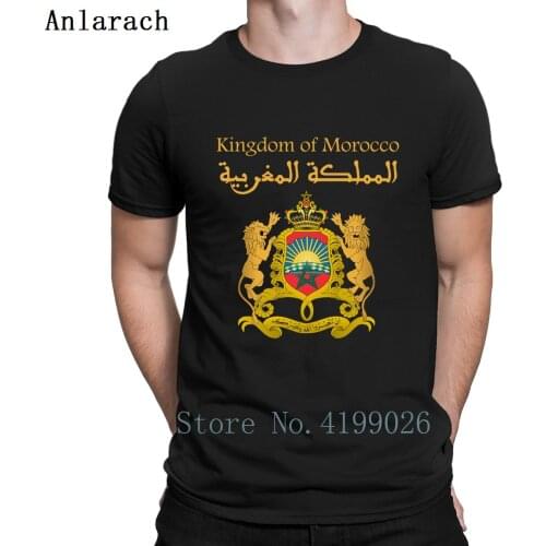 Kingdom Of Morocco Royaume Du Maroc T Shirt O-Neck Slim Spring Autumn Pictures Cotton Cute Building Customize Shirt