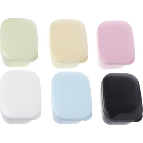 Home Bathroom Shower Soap Box Dish Plate Holder Case Container Travel Hiking