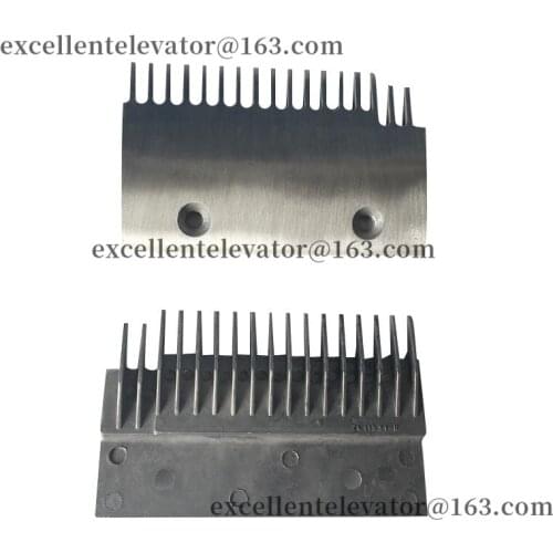 2L11531-R Comb L157mm W100mm Hole Space 90mm 17T Use for Sigma Escalator 1 Pack=5 Pieces