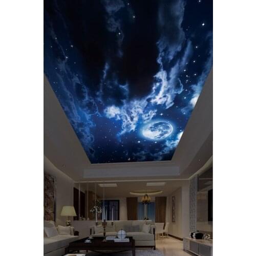 Photo Background Ceiling Mural Wall Papers Home Decor starry sky childrens room ceiling