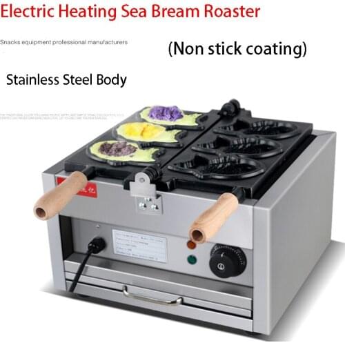FY-1103B Electric heating sea bream roaster Ice cream snapper Fish cake machine Snapper burning machine Fish cake roaster