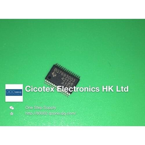 BQ7693003DBTRG4 TSSOP30 IC BATT MGMT LI-ION AFE 30TSSOP BQ7693003