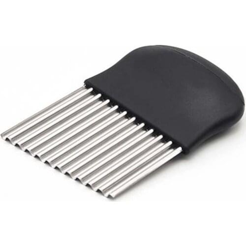 Potato Slices Corrugated French Fries Chopped Onion Stainless Steel Wave Cutting Tools