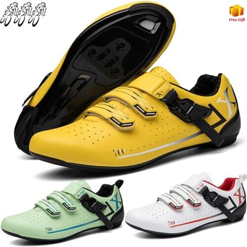 Professional Road Cycling Shoes Men With Lock Self-Locking Track Racing Shoes Outdoor Mountain MTB Trekking Hiking Cycling Shoes