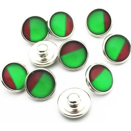 Clearance Sale 20pcs/lot 12mm Glass national flag Snap Buttons Fit DIY Snap Bracelet Snap Button Charms Jewelry