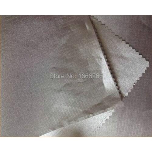 RFID67#L plaid type RFID blocking fabric ripstop conductive fabric