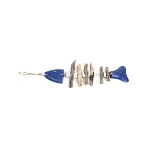 Modern Fishbone Gemstone Fish Blue trinket baratija حلية орнаментальный