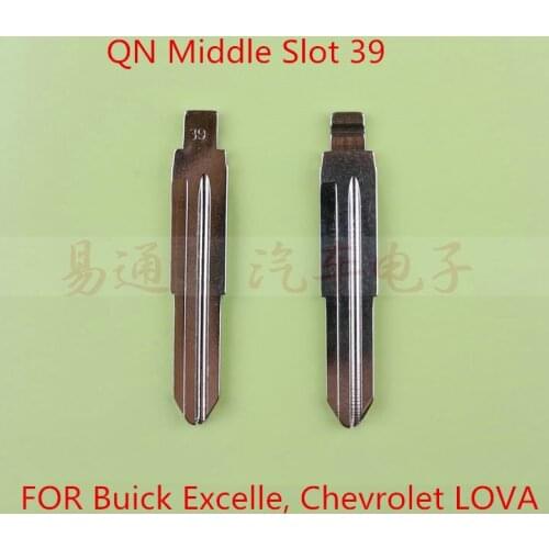 Middle Slot 39# free shipping with high quality folding remote key blade for Buick Excelle, Chevrolet LOVA