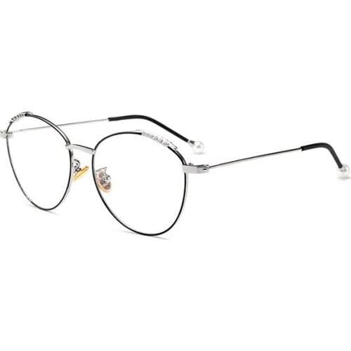 The New Pearl Wheat Stylish Optical Frames Clear Transparent Eyewear Frames Popular Computer Google Eye Glasses L-SDF
