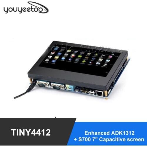 TINY4412 Enhanced ADK1312 + S700 7" Capacitive screen 1G RAM 4G eMMC Android 4.2/Ubuntu linux/FriendlyElec Cortex A9 Quad core