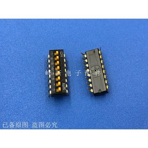 Japan SSGM180100 in-line dial code switch 8-bit 2.54 pitch key coding switch gold-plated 8P