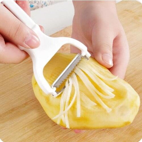 Japan Style Stainless Steel Fruit And Vegetable Grater 2Pcs/Lot Multi-purpose Radish Potato Shredded Planer Fruit Peeler