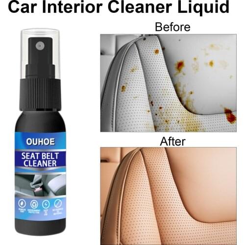 Car Interior Cleaner Multi-functional Car Interior Cleaning Liquid Bubble Leather Refurbishment Decontamination Accessory Agent