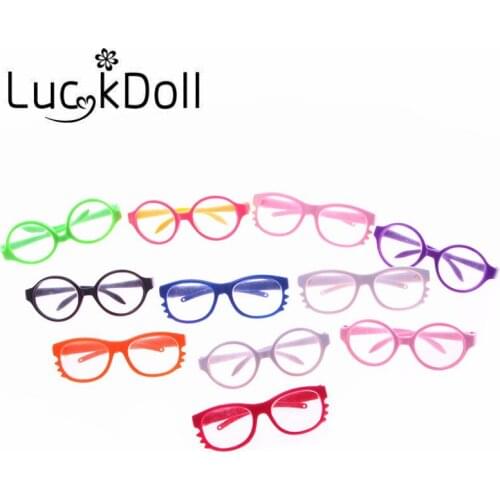 11 New arrivals Fashion sunglasses fit 18 inch doll\doll accessories(only sell glasses)