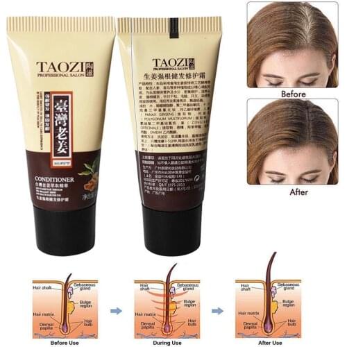 15ml Hair Mask Hair Treatment Cream Damaged Repair Hair Natural Ginger Nourish Powerful Fast Loss Preventing Care Hair O2Z1