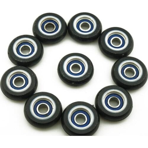 5PCS/Lot Plastic Pulley Wheel Ball Bearing Metalworking Supplies HR-0523-7.5 695zz