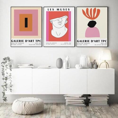 Painting for Interior Abstract Picture Modern Home Decor Matisse Canvas Wall Art Decoration for Room Design Loft Frameless