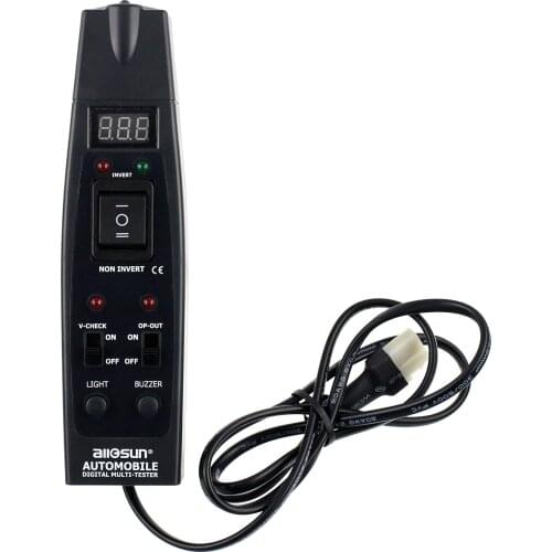 Digital Automotive Battery Tester Engine Circuit Diagnostic Tool Car Lamp Tester Automotive Diagnostic Service Tool AllSun EM288