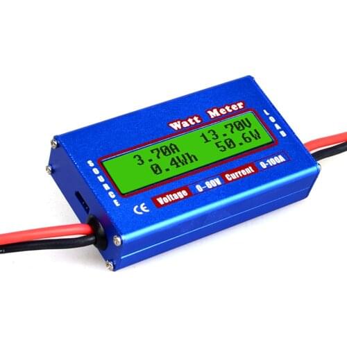 DC 60V 100A Balance Voltage Battery Power Analyzer RC Watt Meter Balancer Charger RC Tool