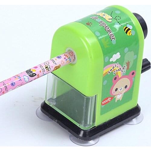 Kids Hand Held Manual Pencil Sharpener Cute Cartoon Sharpener Student Home School Supplies Stationery For Children
