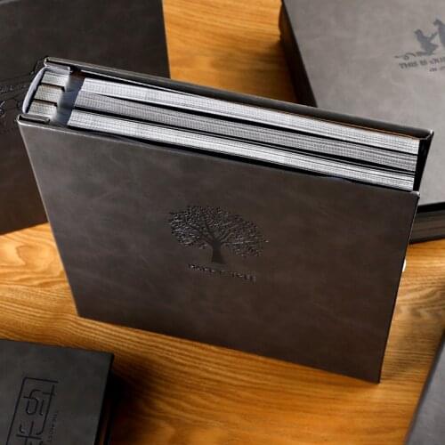 Diy Stickers Photo Album Handmade Self Adhesive Baby Scrapbook Photo Album Large Capacity Fotoboek Storage Supplies DI50XC