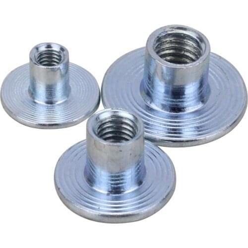 Wkooa T Nuts Furniture Connection Welding Nuts Steel Zinc Plated