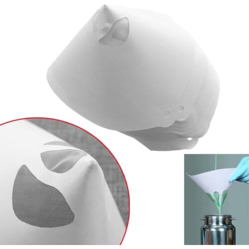 Hot Sale 50 Mesh Paper Paint Strainers Paper Paint Conical Strainers Mesh Filter Cone Strainer Funnel